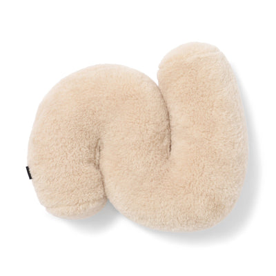 Wriggling Cushion Beige
