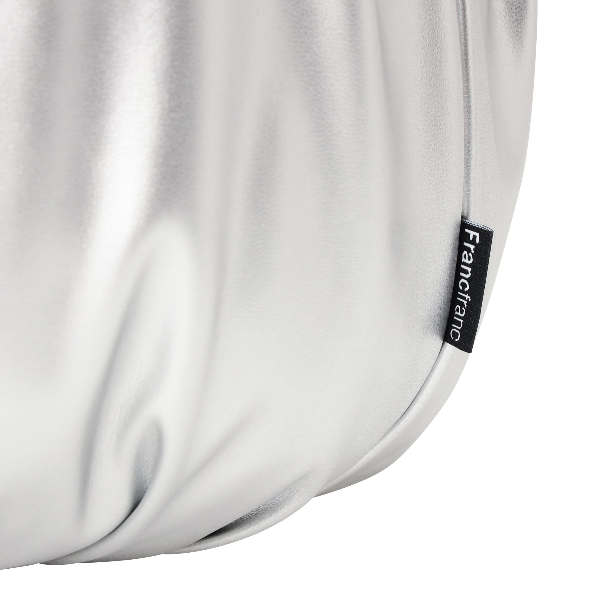 Decorative Bag Cushion Silver X Silver