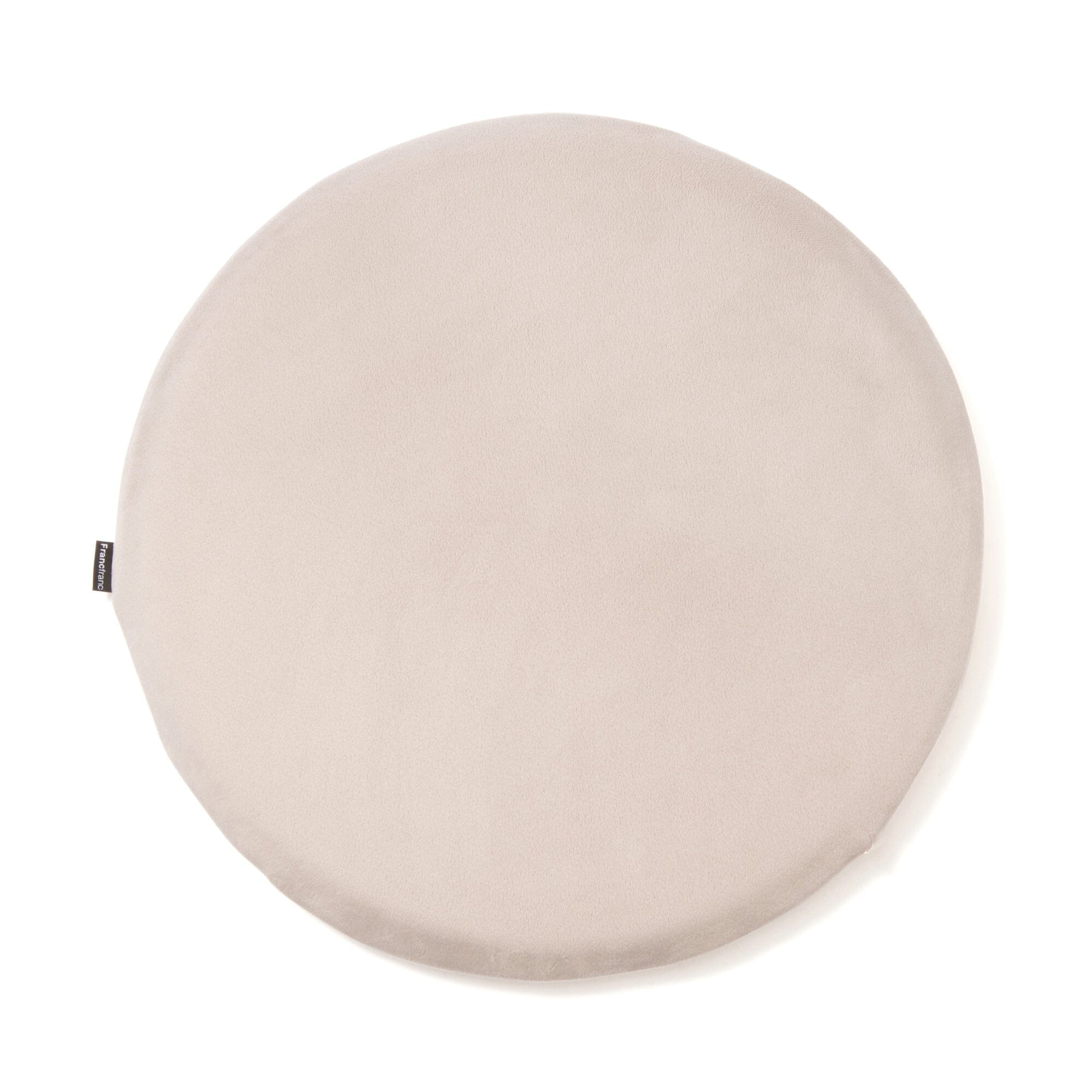 Sedia Seat Cushion Φ400 Ivory X Greige