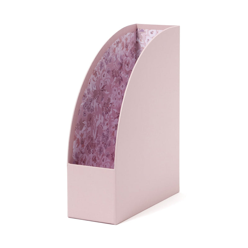 Petite Magazine Holder Flower Pink