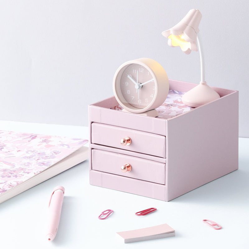 Petite Mini Chest  Drawers 2S Flower Pink