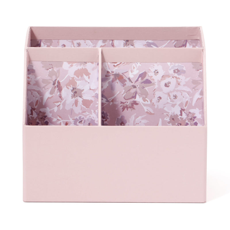 Petite Pen Stand L Flower Pink