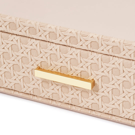 Embossed Stationery Box Large Pink