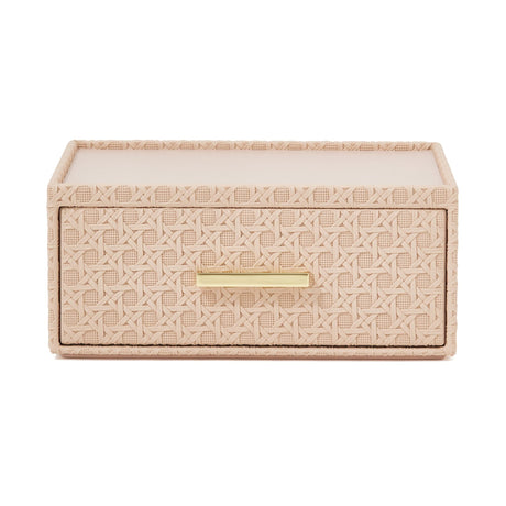 Embossed Stationery Box Medium Pink