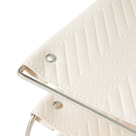 QUILITING三層托盤象牙色