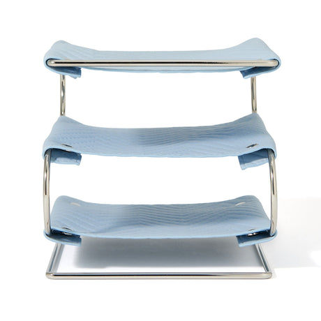 QUILITING三層托盤藍色