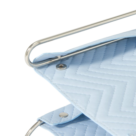 Quilting 3-Tier Tray Blue