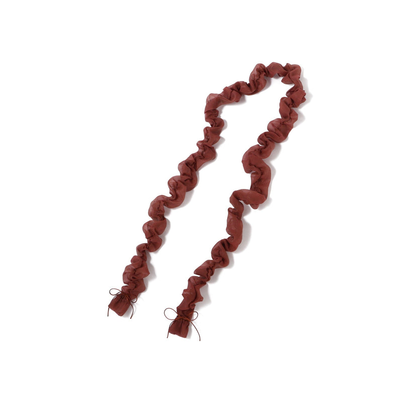 Cord Jewelry Organdie Brown