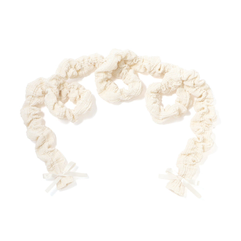 Cord Jewelry Shirring  Ivory