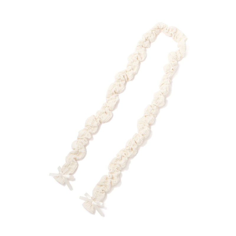 Cord Jewelry Shirring  Ivory