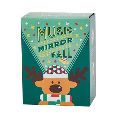 MUSIC MIRROR Ball Reindeer