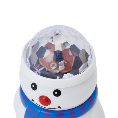 Music Mirror Ball Snowman