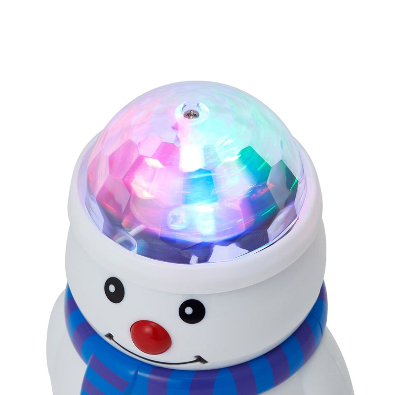 Music Mirror Ball Snowman