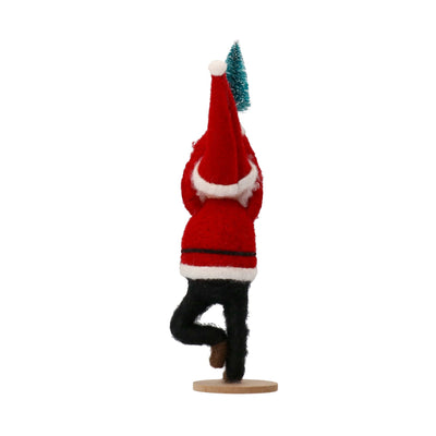 Fabric Object Yoga Pose Santa Tree