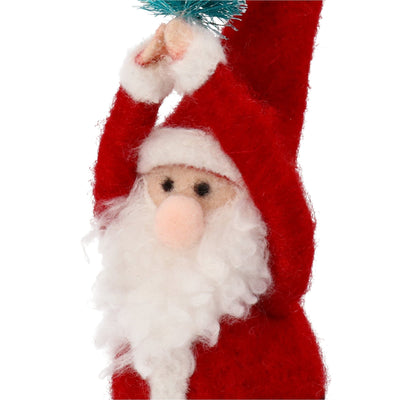 Fabric Object Yoga Pose Santa Tree