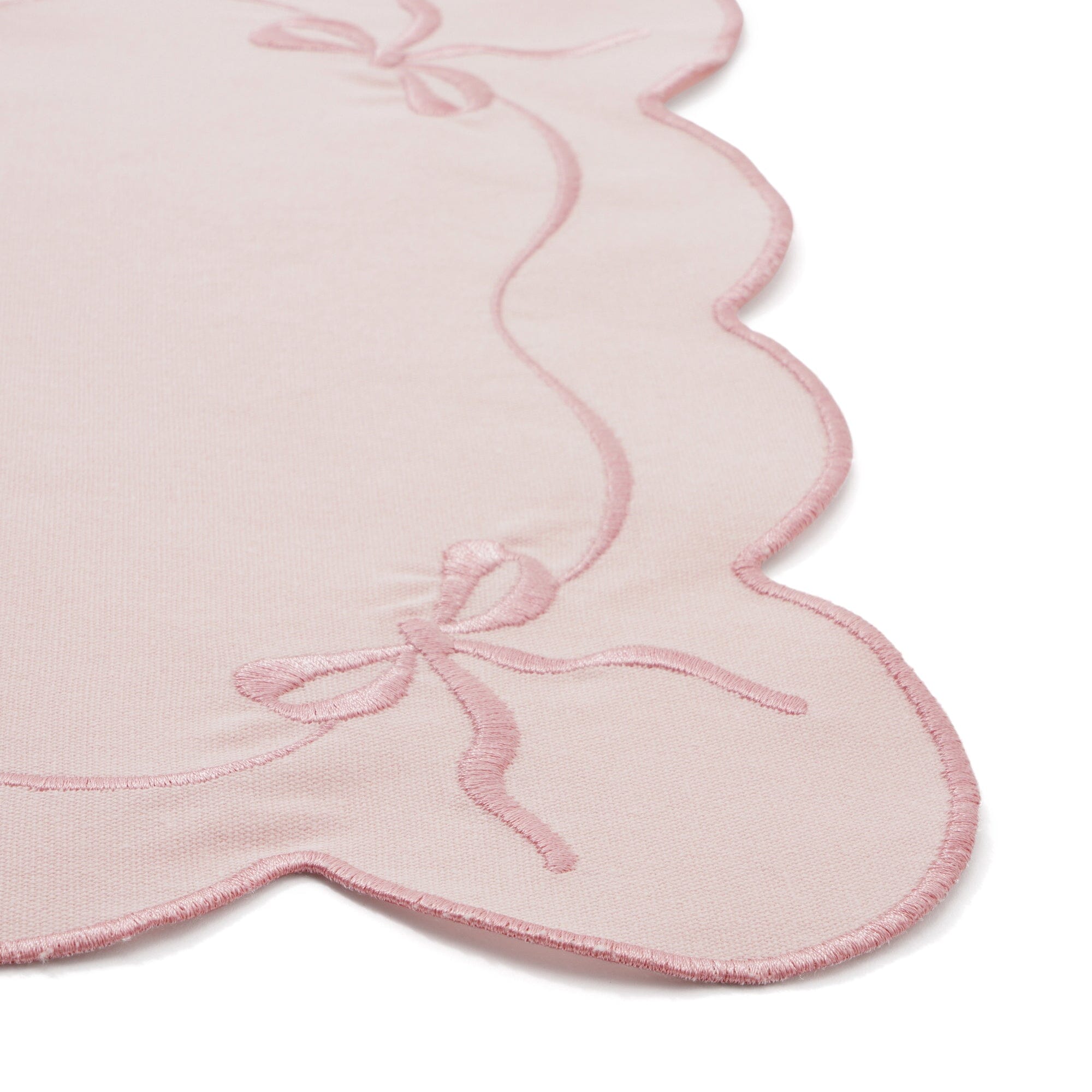 Ribbon Lunch Mat Pink