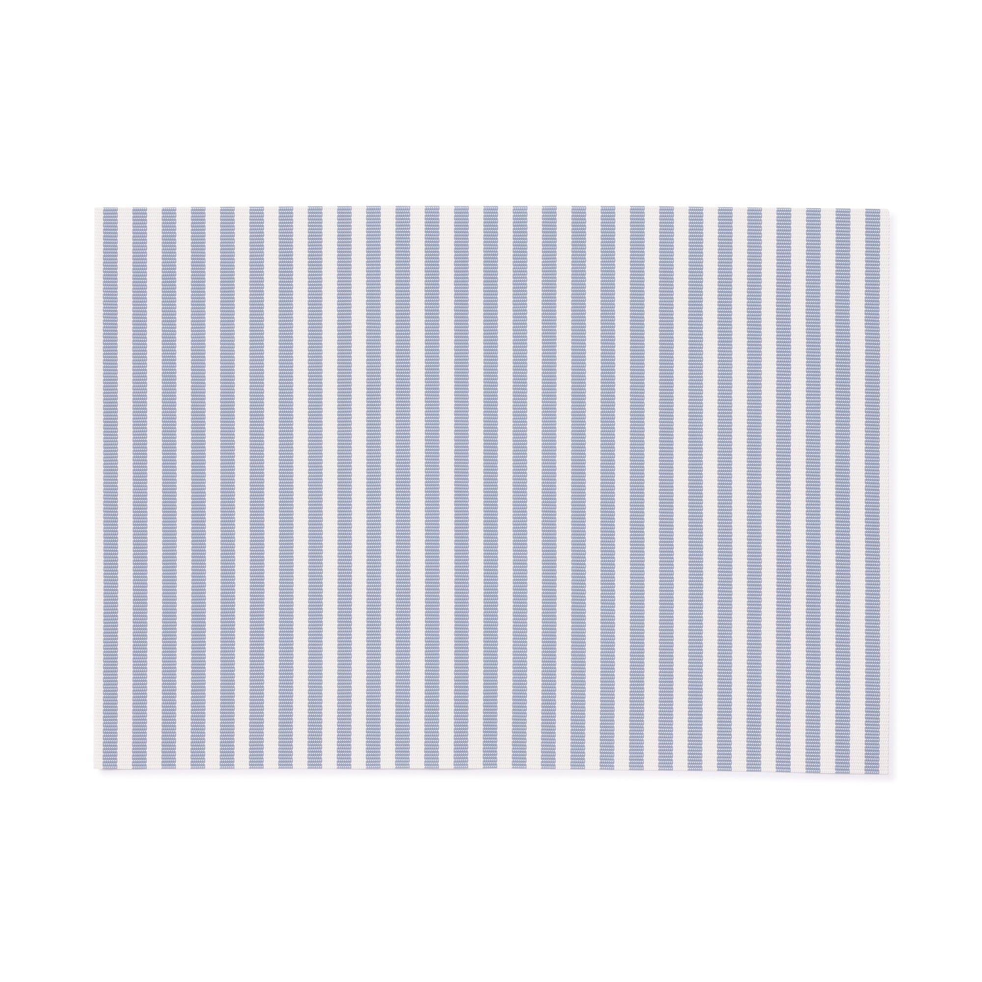 Striped Lunch Mat Blue