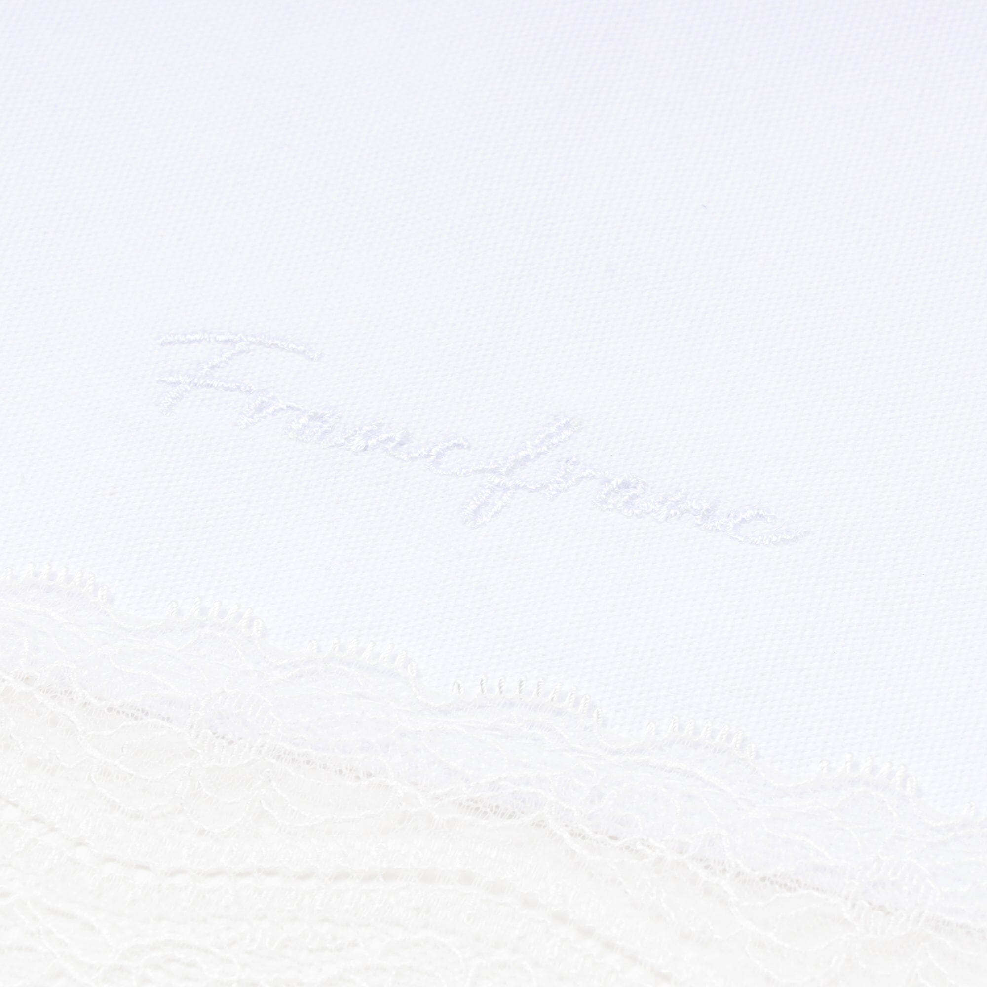 Lace Lunch Mat White