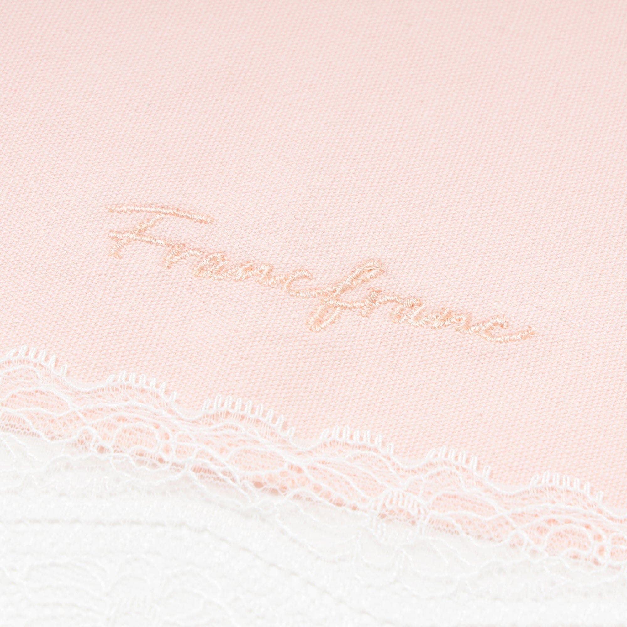 Lace Lunch Mat Pink