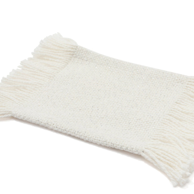 Fringe Coaster White