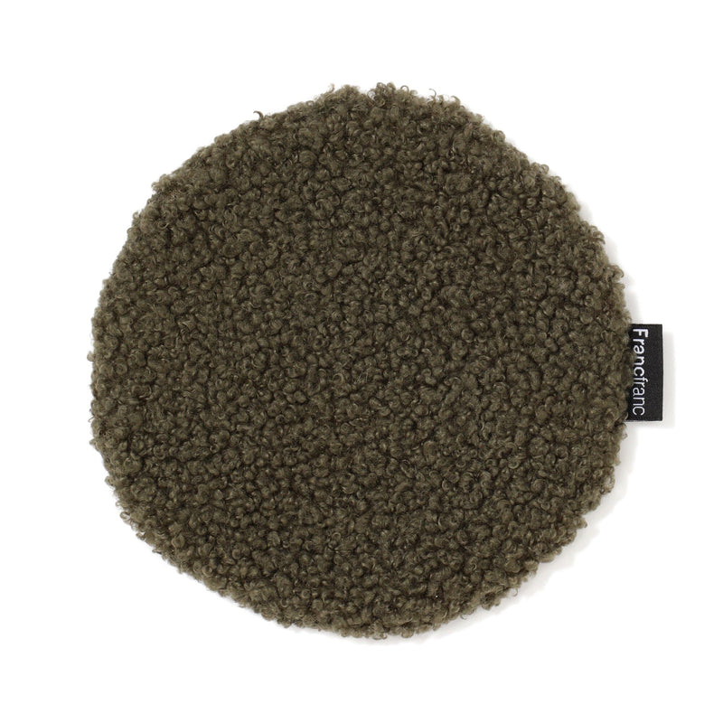 Boucle Coaster Green