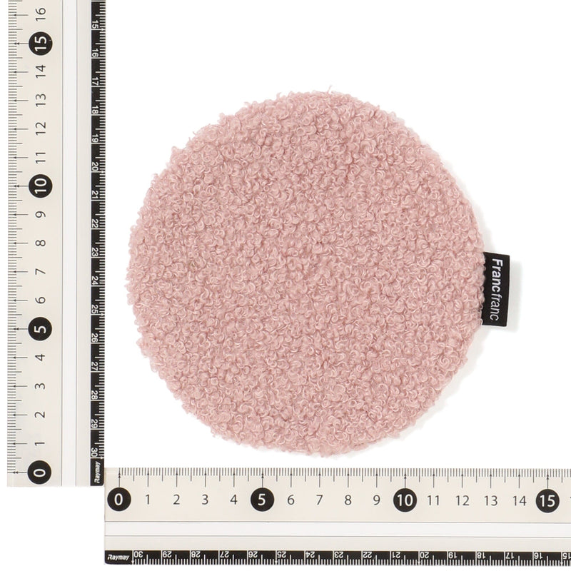 Boucle Coaster Pink