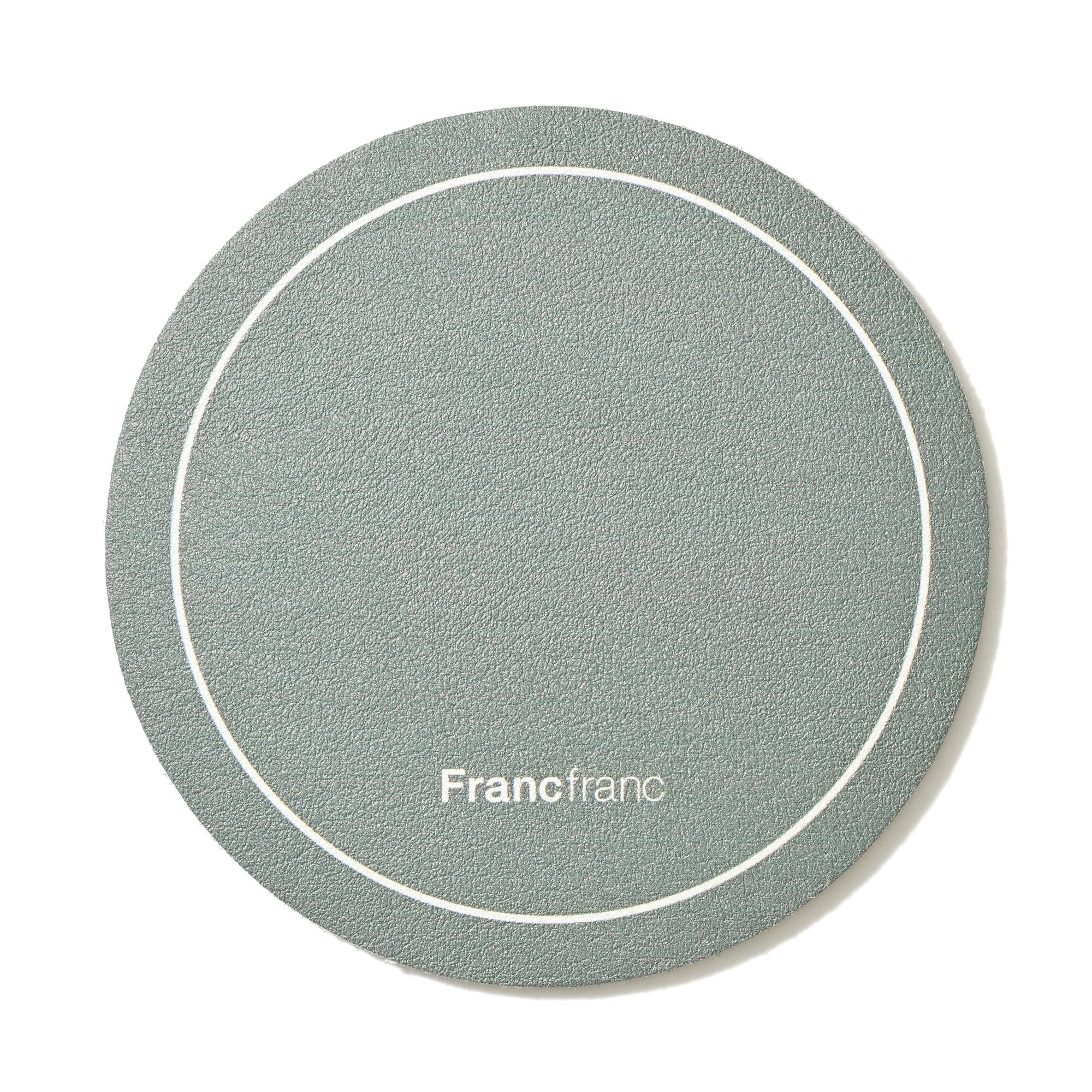 Diatomaceous Earth Soft Coaster Green