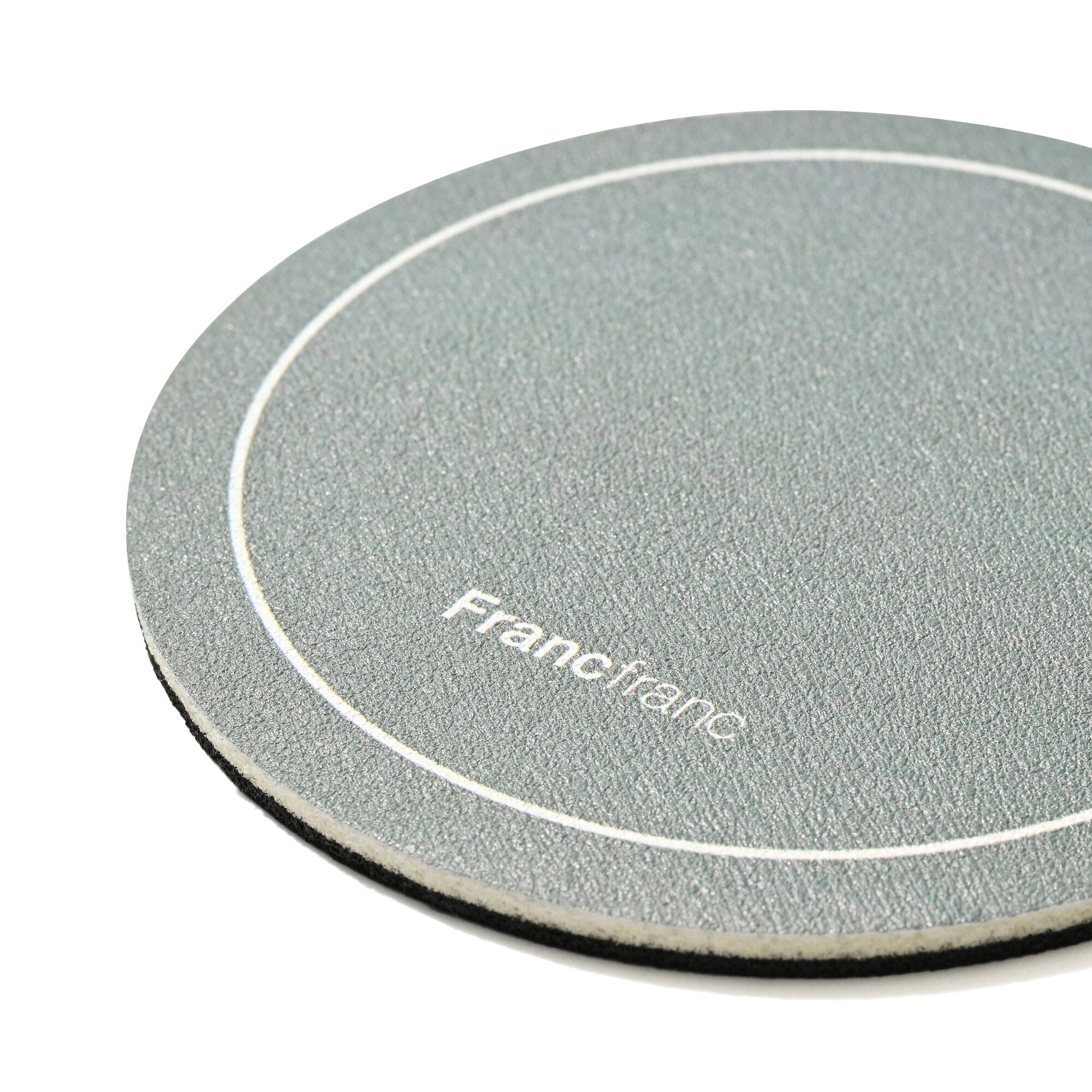 Diatomaceous Earth Soft Coaster Green