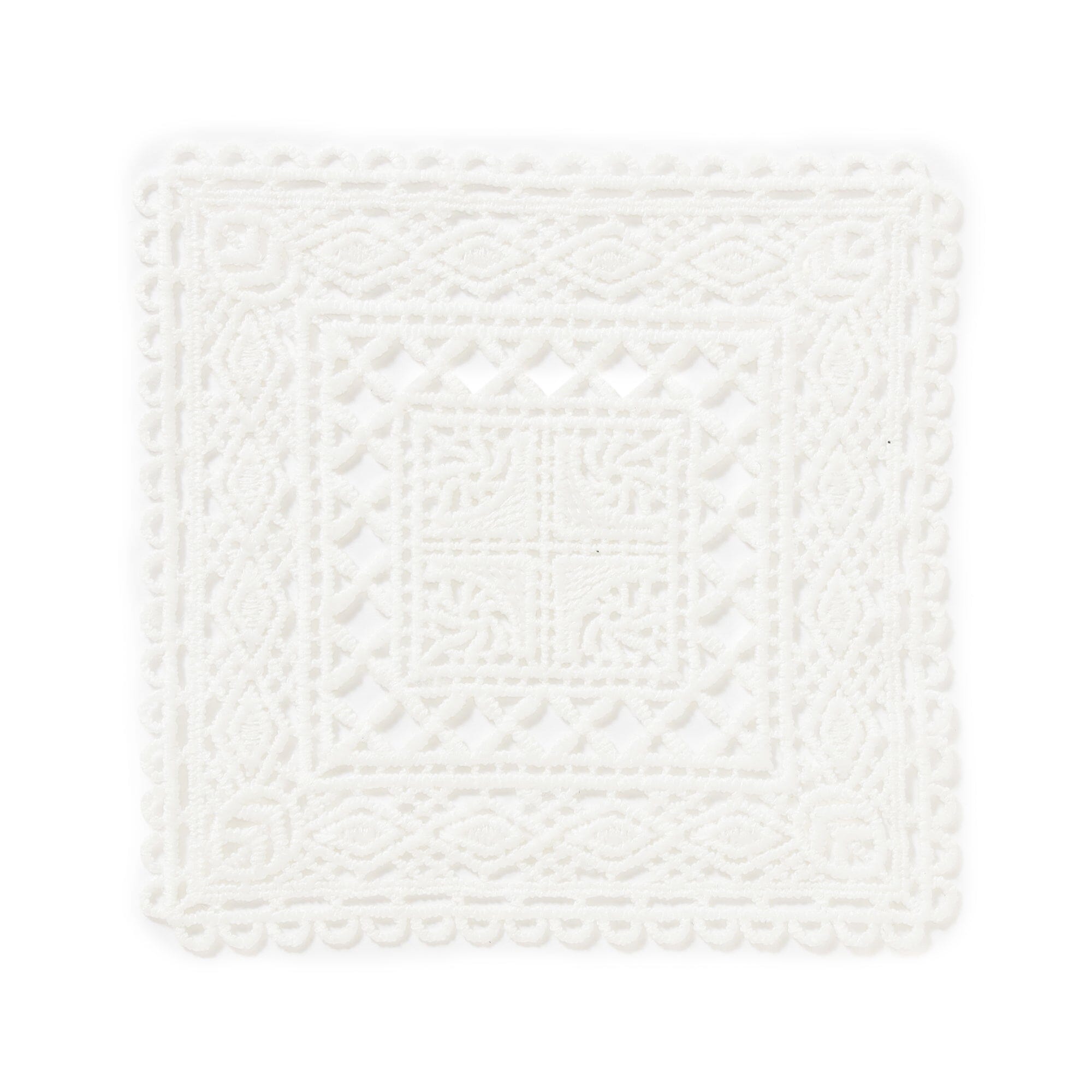 Lace Coaster Square