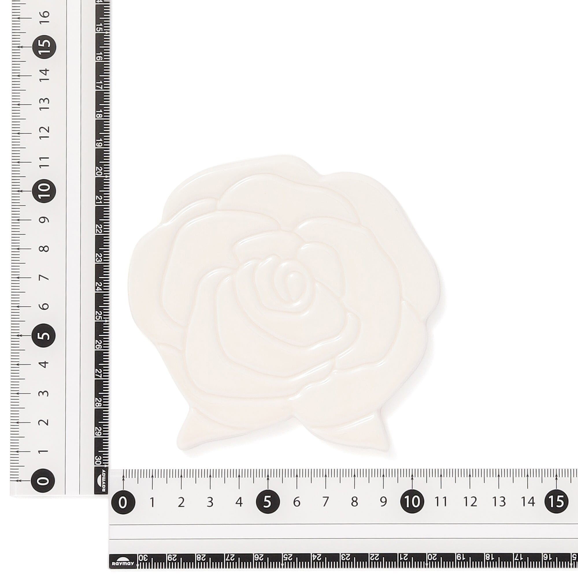 Rose Coaster Ivory