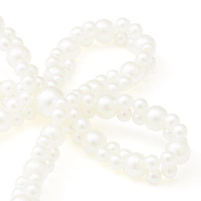 Napkin Rings 2pcs Pearl Ribbon