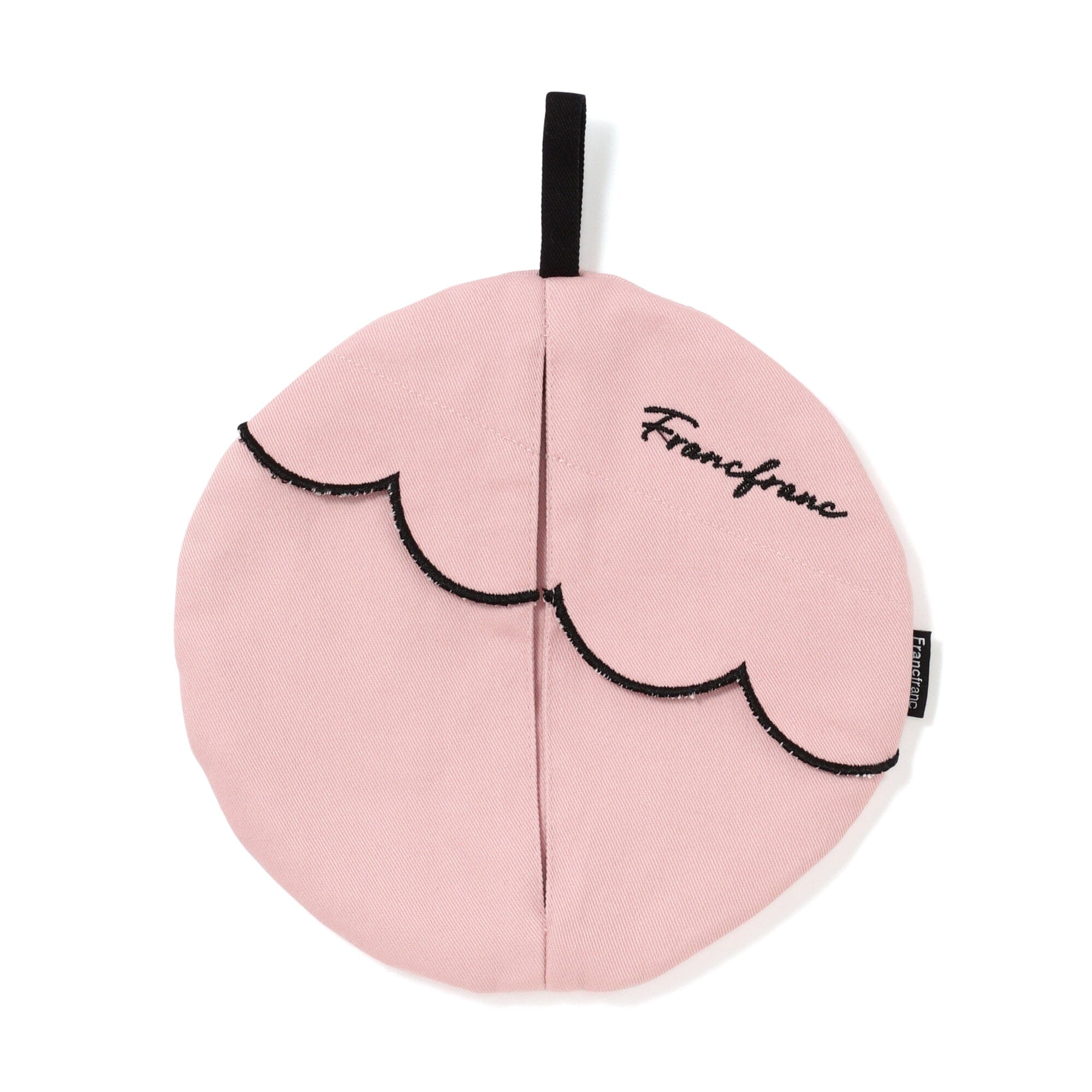 Scalloped Pot Holder Pink