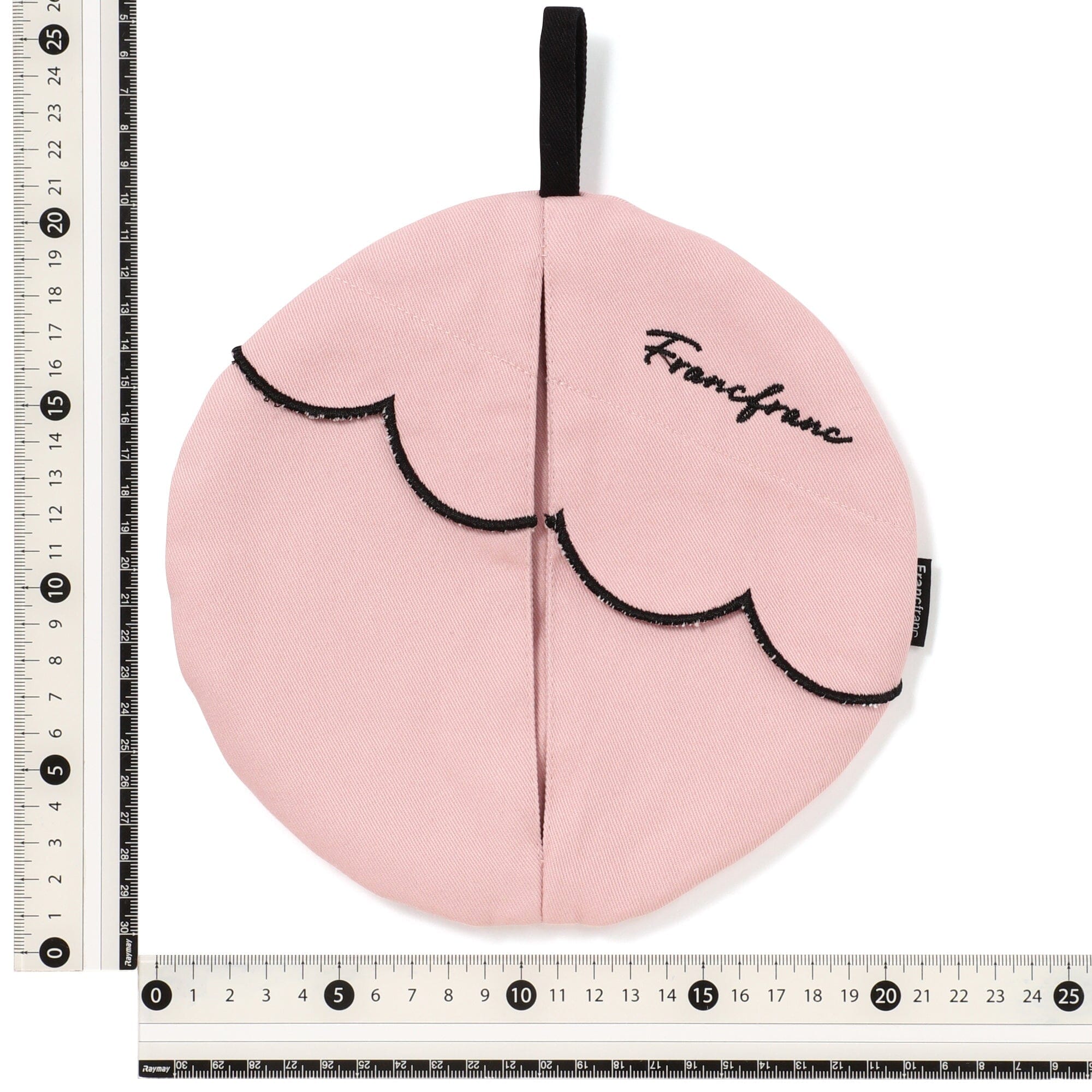 Scalloped Pot Holder Pink