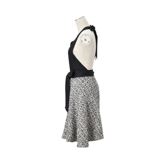 Tweed Full Apron Black
