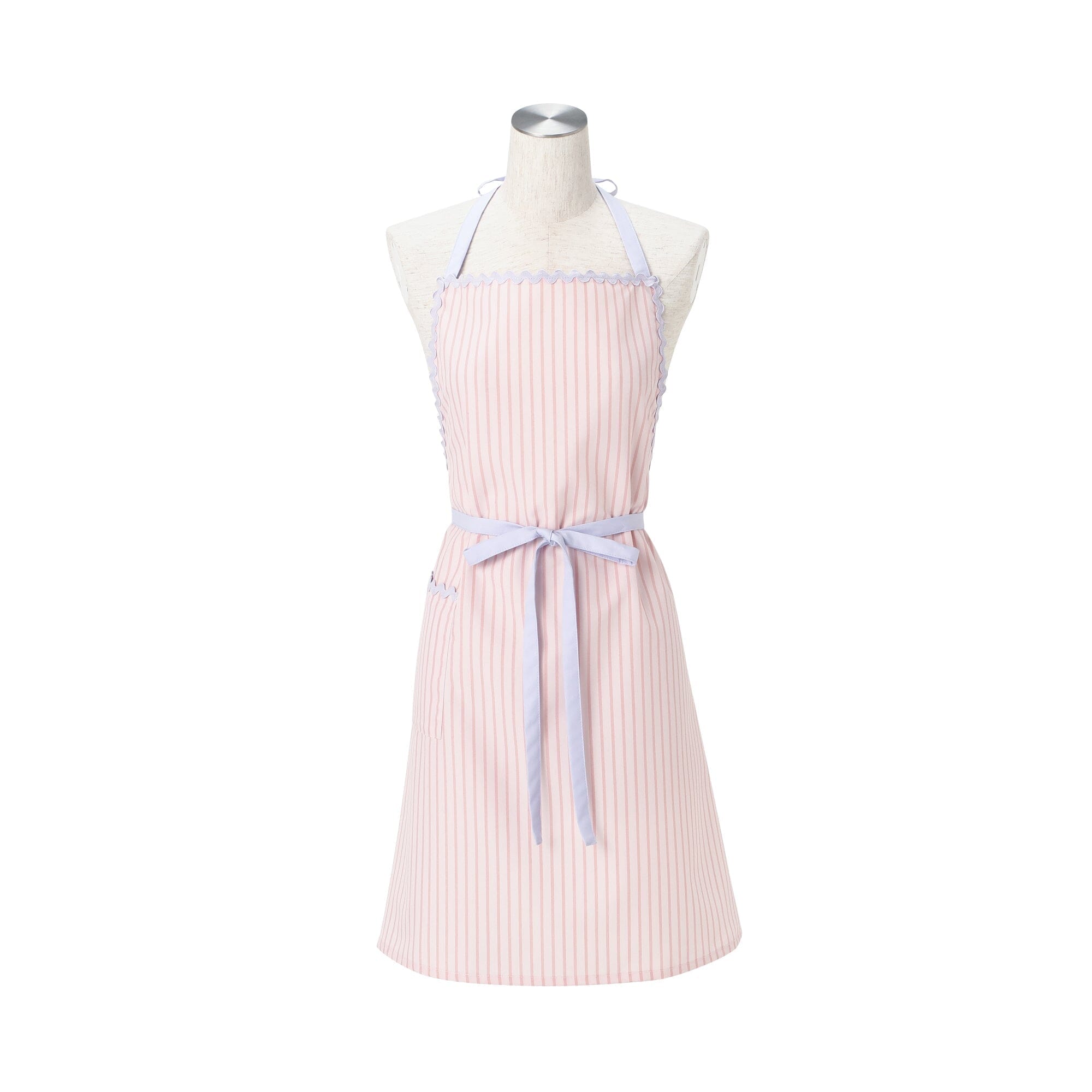 Wave Full Apron Pink