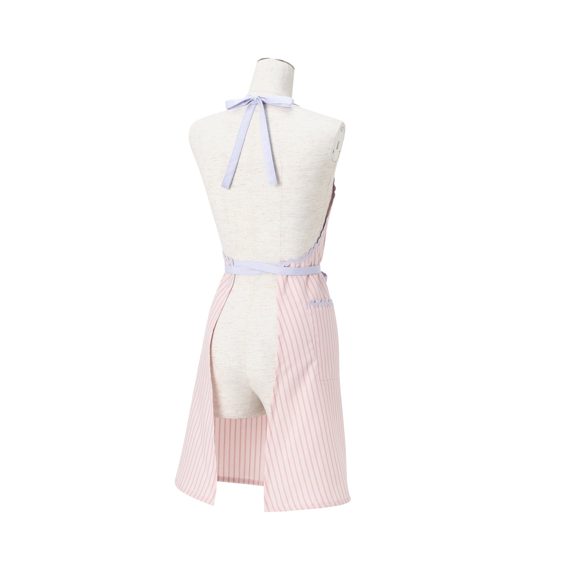 Wave Full Apron Pink
