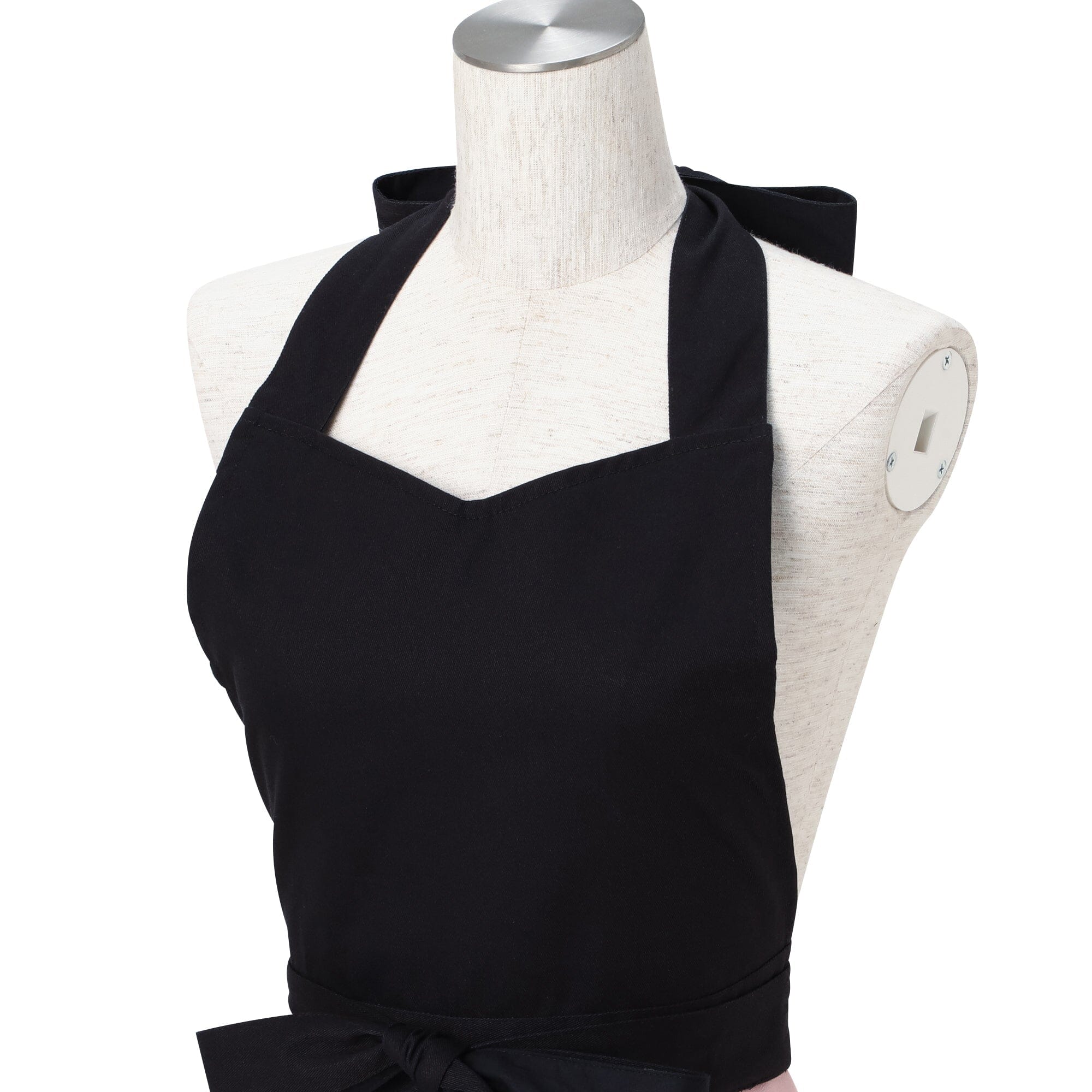 Scalloped Full Apron Pink