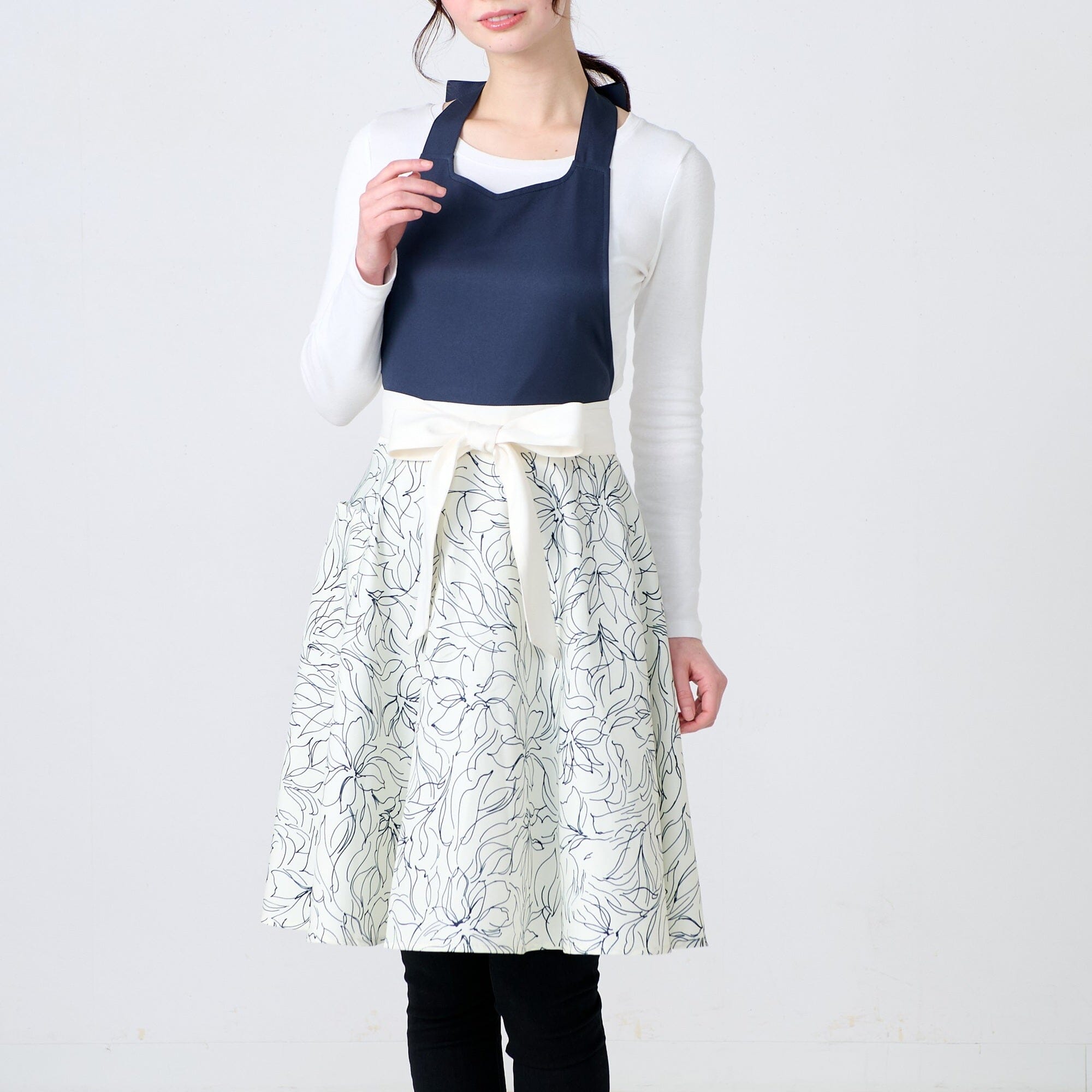 Ligne Full Apron Blue