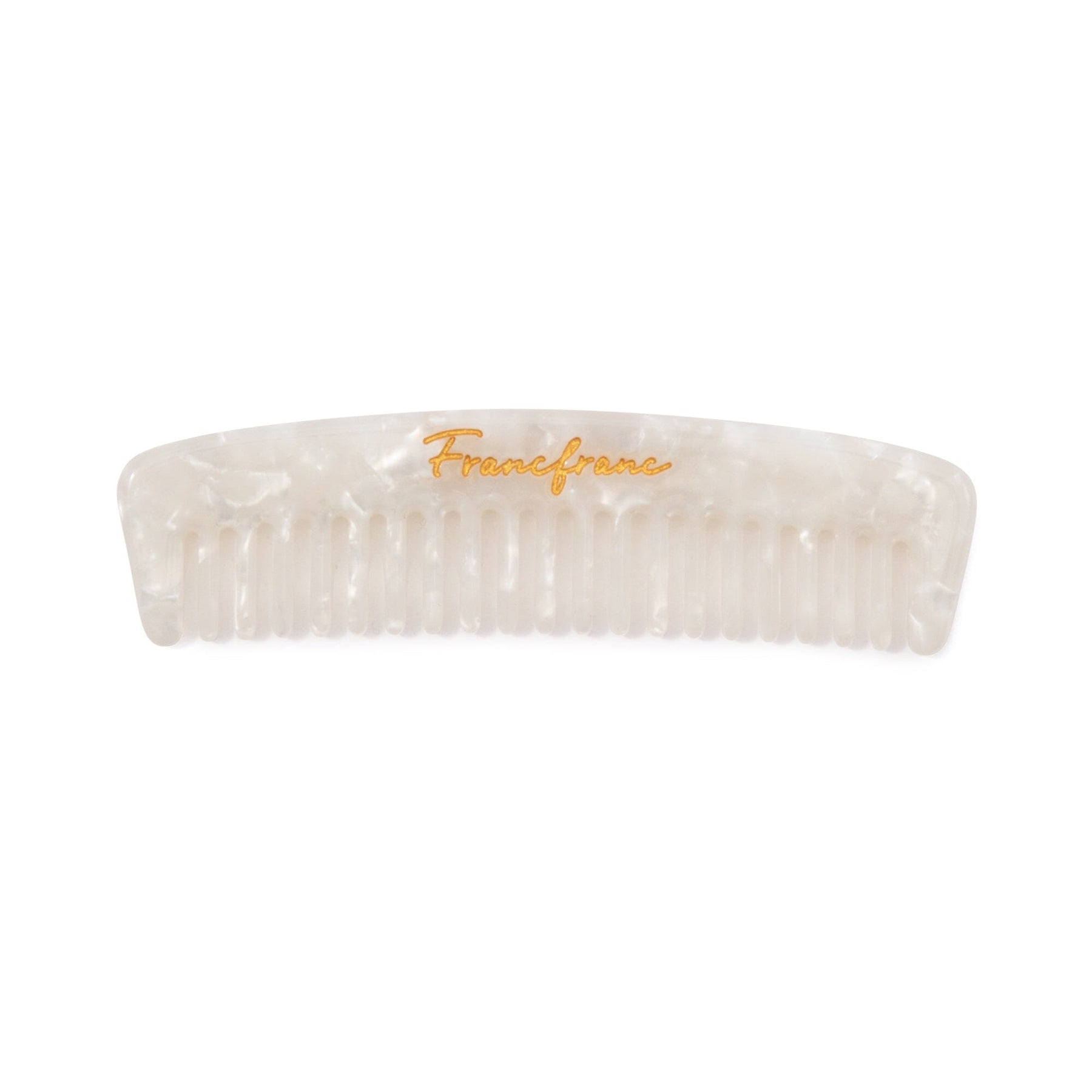 Compack Comb Compact Comb With Pouch S White – Francfranc Hong Kong