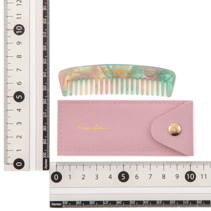 Compack Comb Compact Comb With Pouch S Light Green – Francfranc Hong Kong