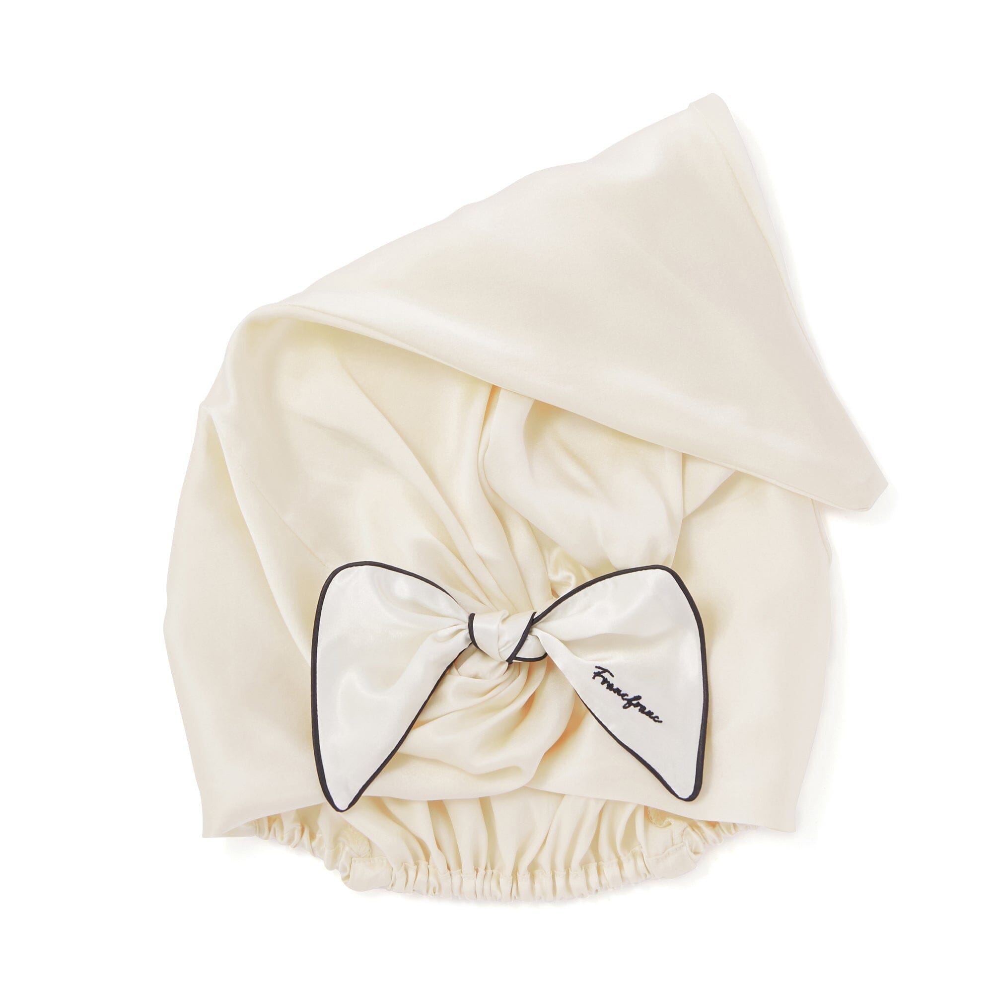 Silk Night Cap Long  Ivory