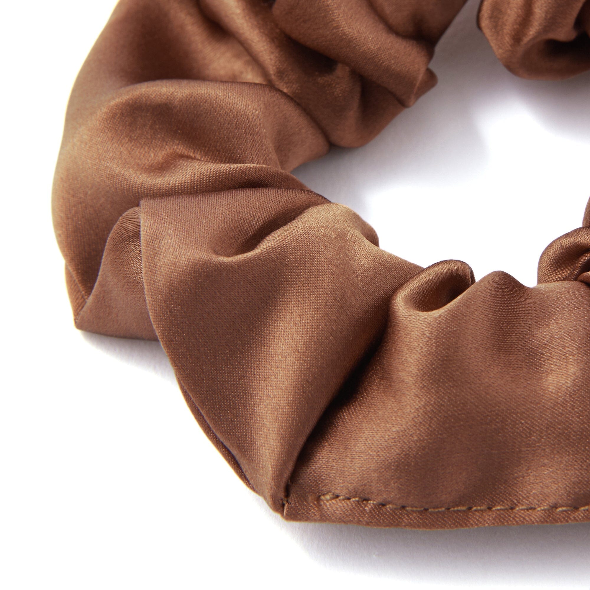 絲質3件裝髮帶象牙白色