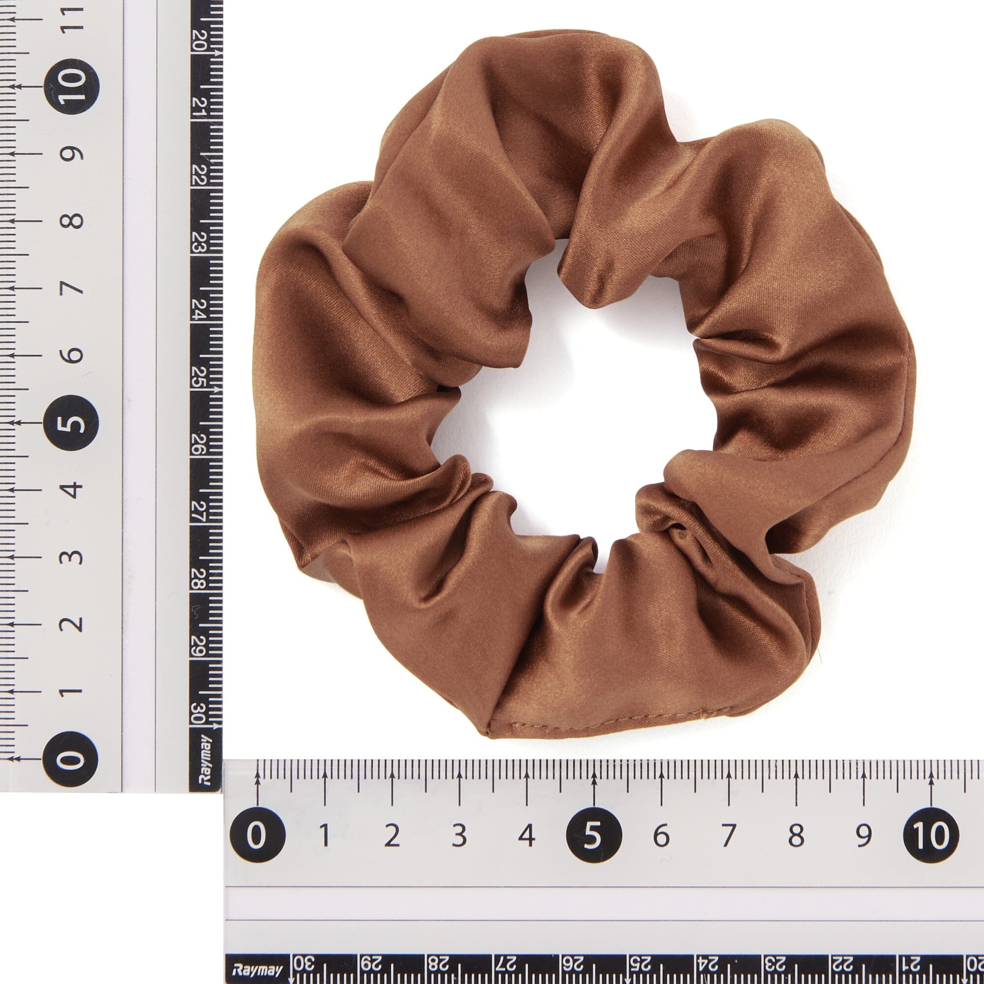 絲質3件裝髮帶象牙白色