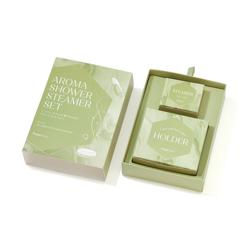 Aroma Shower Steamer Set Green
