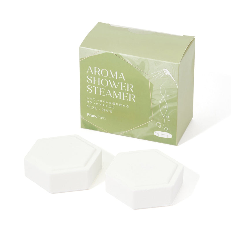 柚子味淋浴香薰蒸籠 綠色
