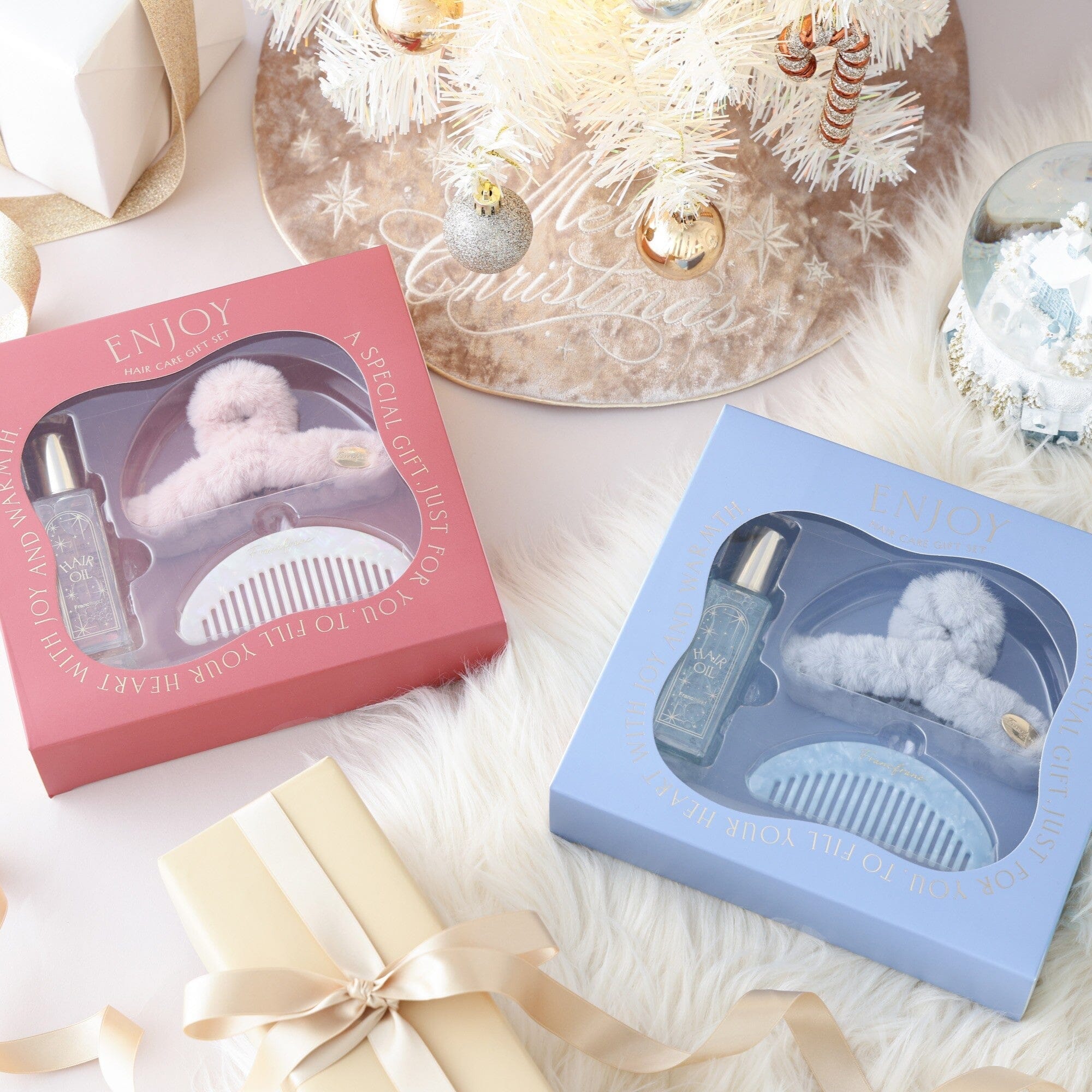 Hair Care Gift Set Pink