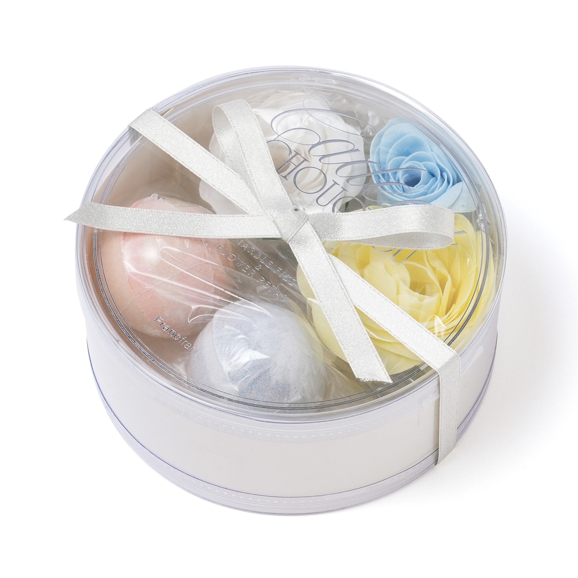 Cadeau ChouChou Fizz & Petal Round White