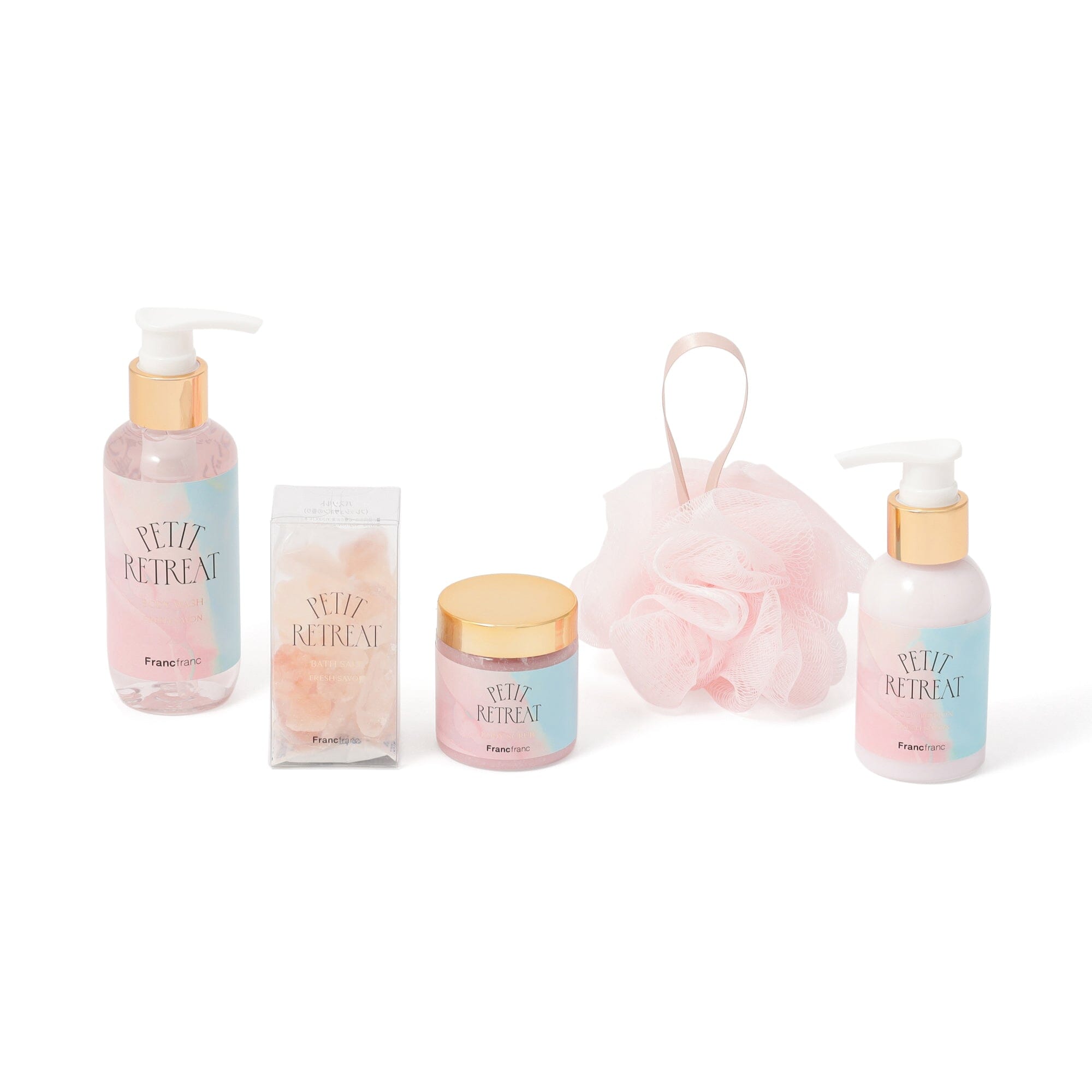 Petit Retreat Body Care Set Pink