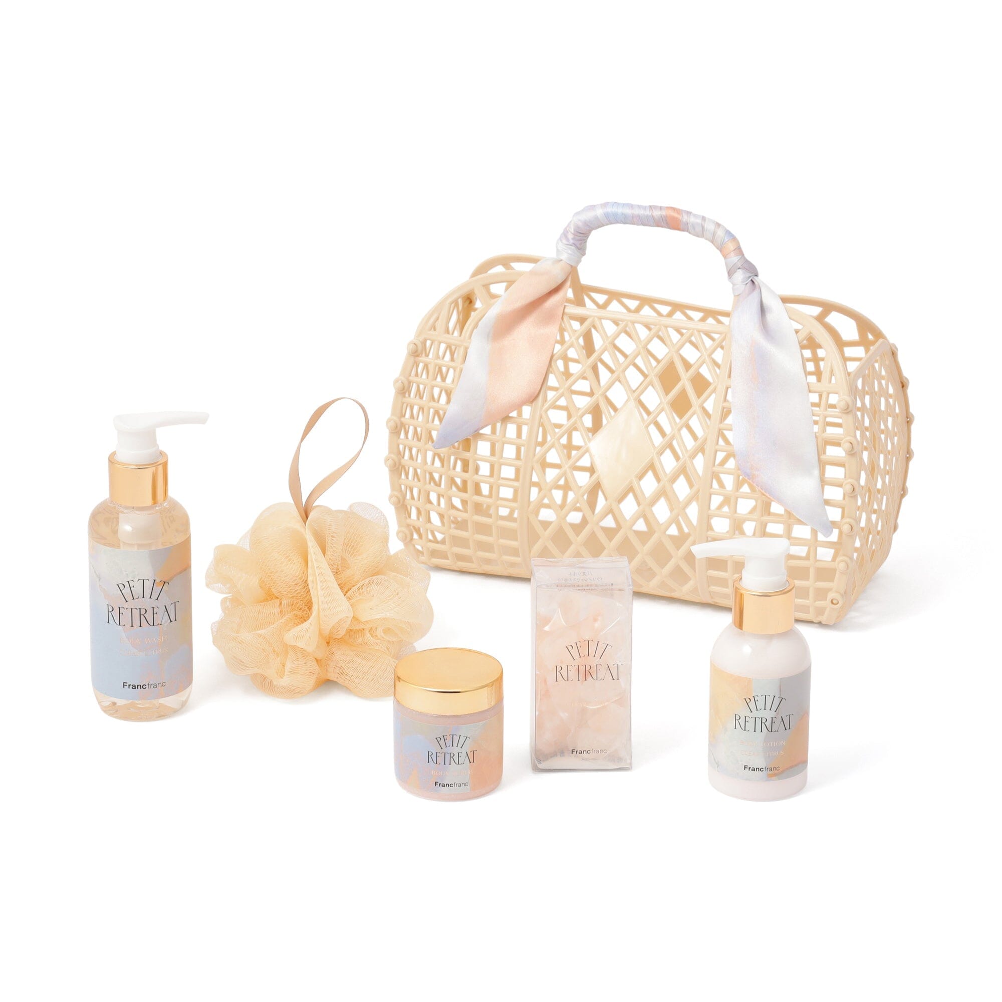 Petit Retreat Body Care Set Beige