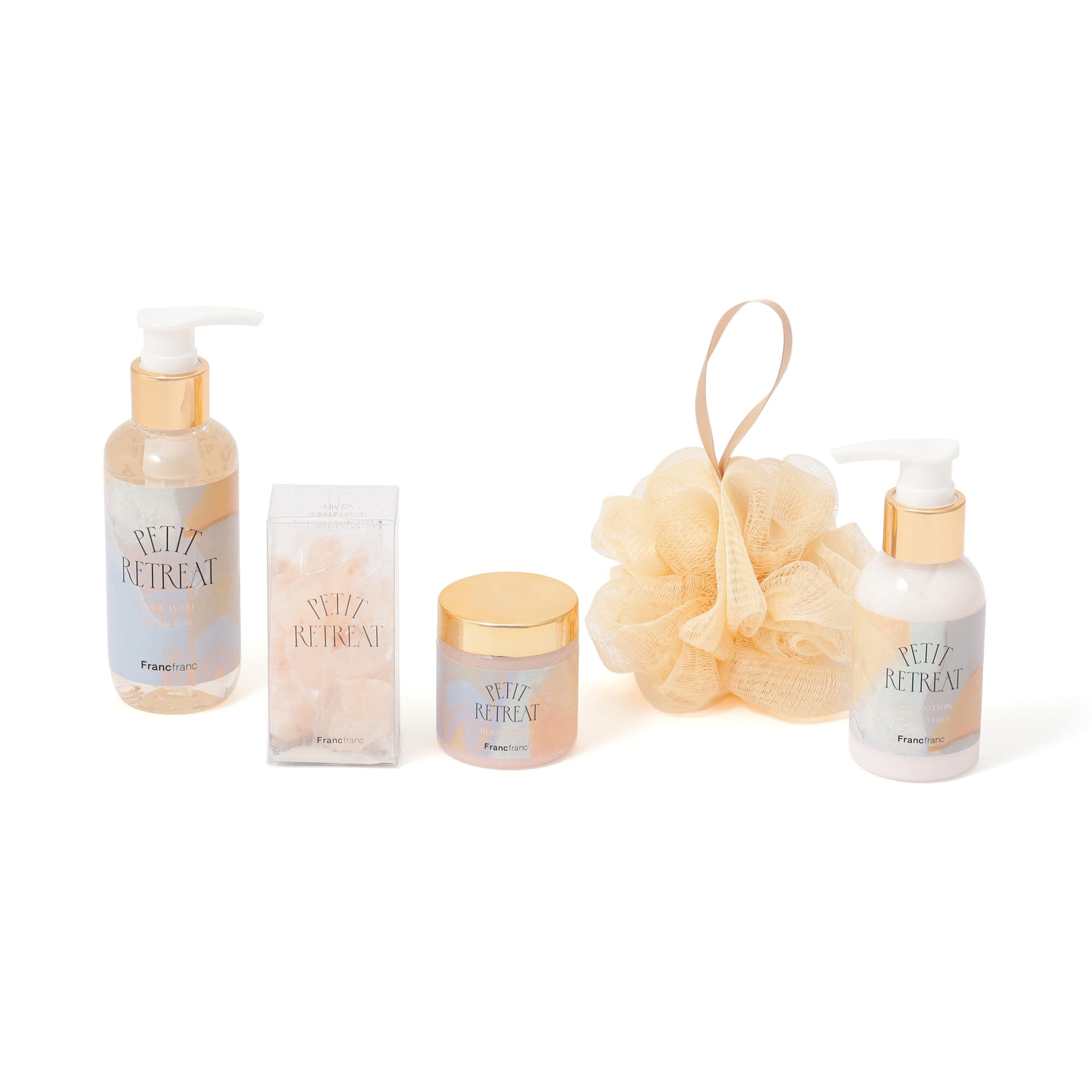 Petit Retreat Body Care Set Beige